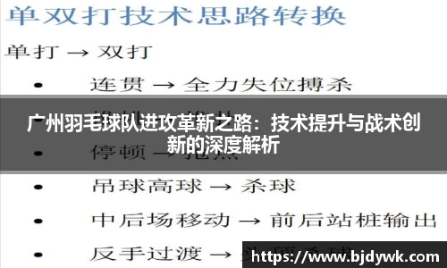 广州羽毛球队进攻革新之路：技术提升与战术创新的深度解析